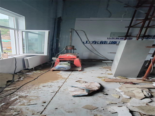 越秀地基基础下沉墙体裂缝加固注浆顶升施工